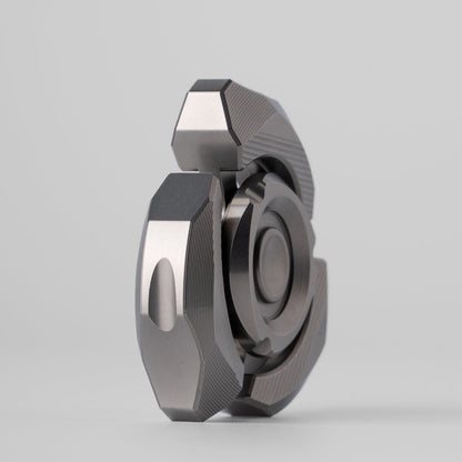 Fidget Spinner EDC – DJG Spinetic | Stainless Steel PEI Titanium EDC Spinner