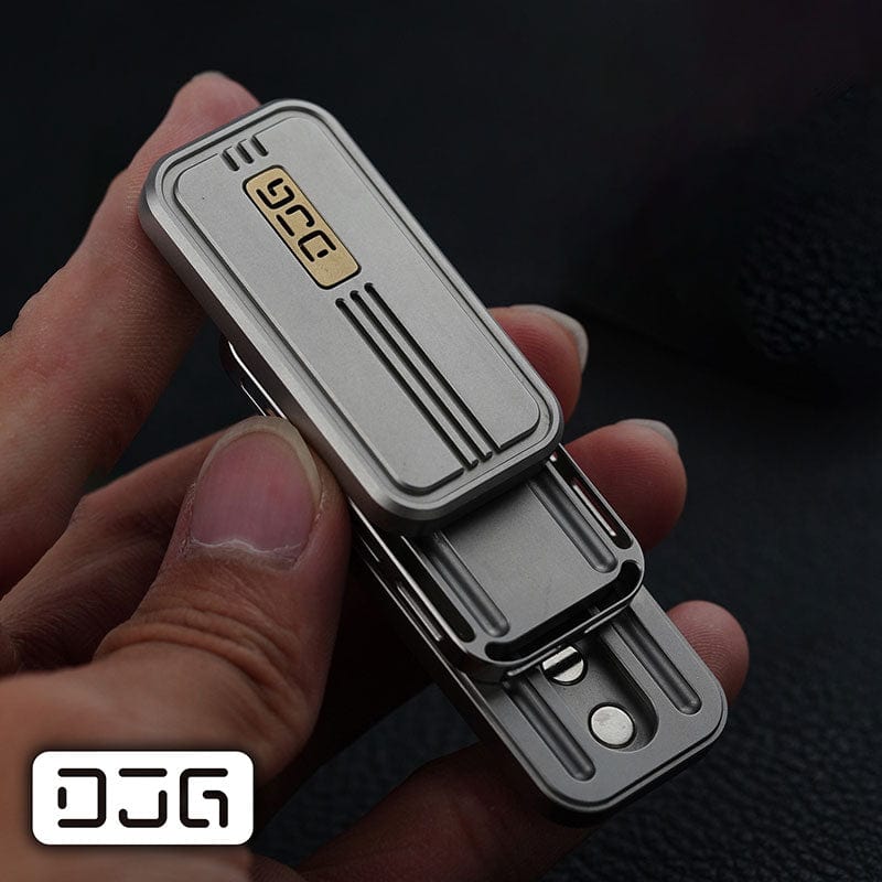 Fidget Slider – DJG ROAR | Stainless Steel Titanium Tuning Fork EDC Push Slider