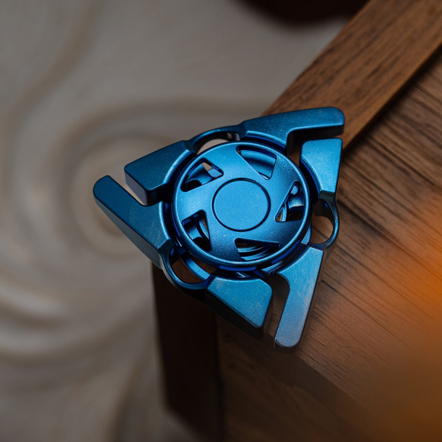 Fidget Slider – DP EDC Rift | Stainless Steel Titanium Zirconium Crystal EDC Push Slider