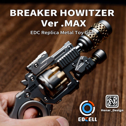 Tactile Slider – EDCell Breaker | Zirconium Titanium Carbon Fiber EDC Push Slider