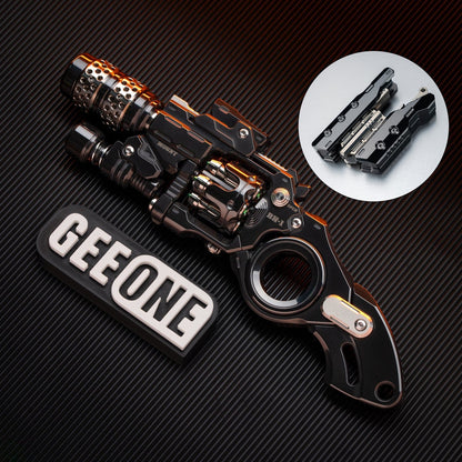 Tactile Slider – EDCell Breaker | Zirconium Titanium Carbon Fiber EDC Push Slider