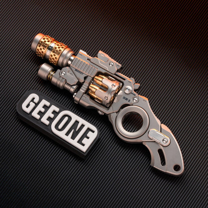 Tactile Slider – EDCell Breaker | Zirconium Titanium Carbon Fiber EDC Push Slider