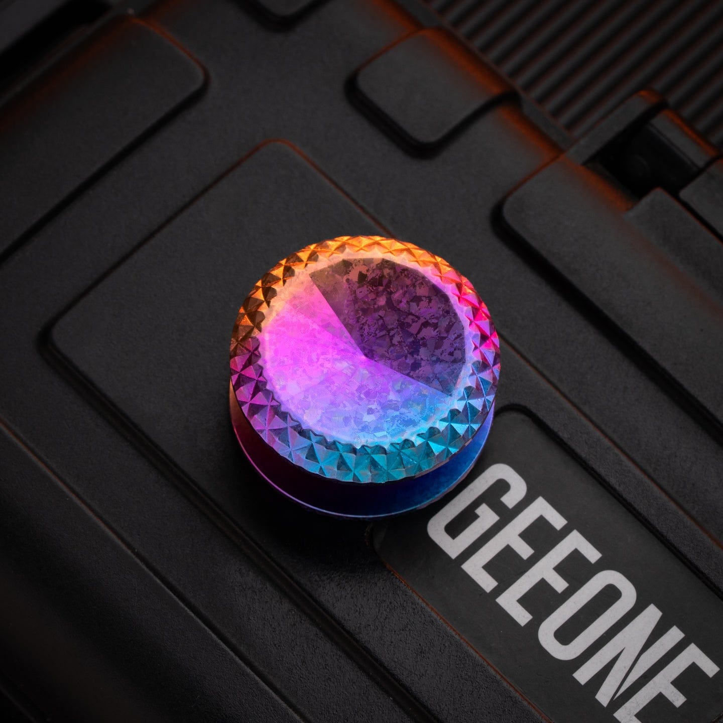 Fidget Spinner Buttons – Element EDC Stellar | Titanium Stainless Steel PC Ultem Super Conductor