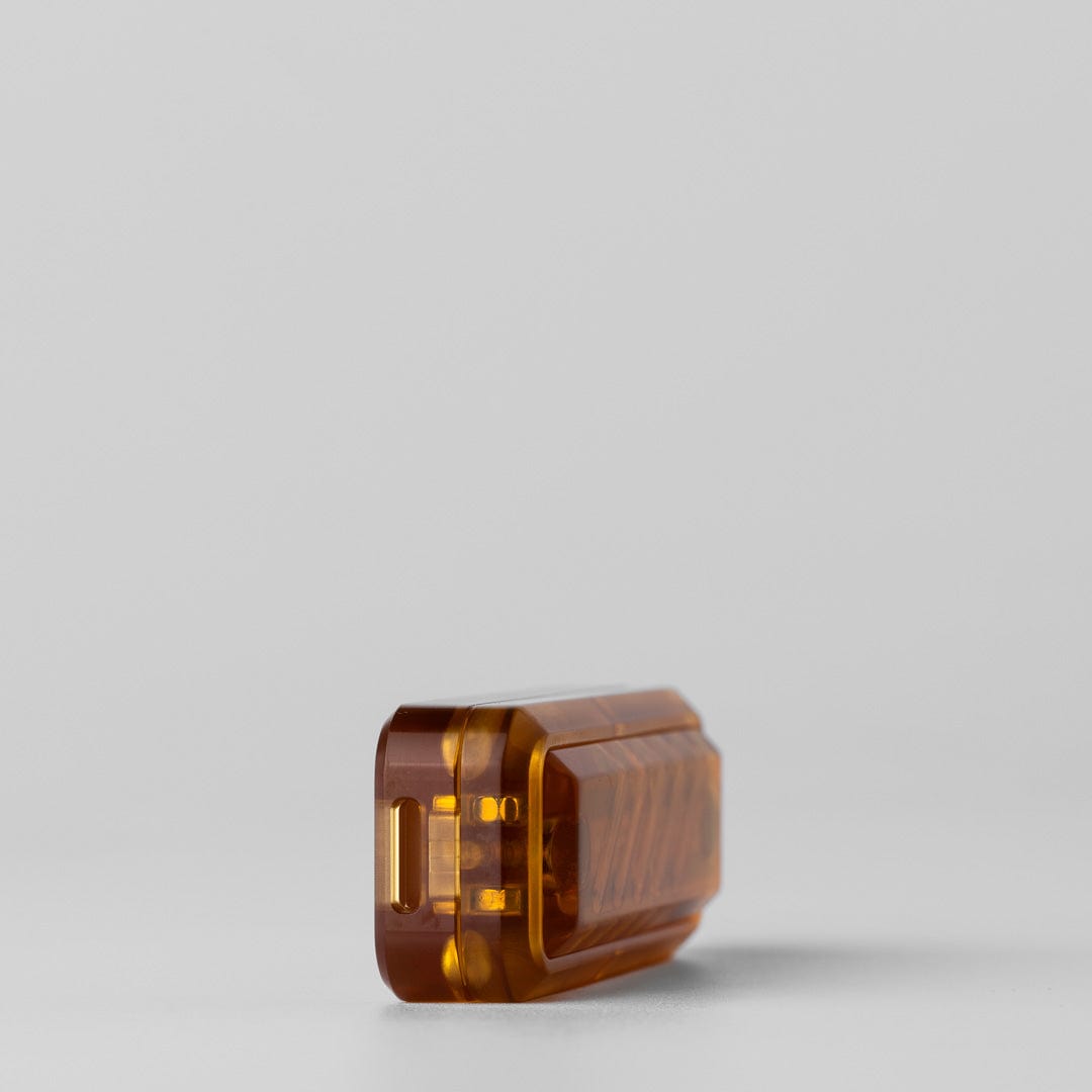 Fidget Slider – EVEN EDC Yellow Croaker | Stainless Steel Brass Zirconium Ultem PEI Copper Push Slider