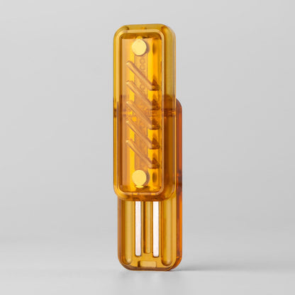 Fidget Slider – EVEN EDC Yellow Croaker | Stainless Steel Brass Zirconium Ultem PEI Copper Push Slider