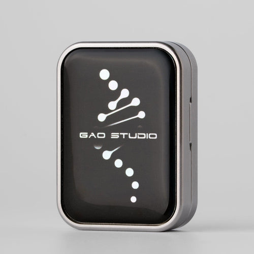 Fidget Coin – Gao Studio Energy Card | Stainless Steel Haptic EDC Worry Coin