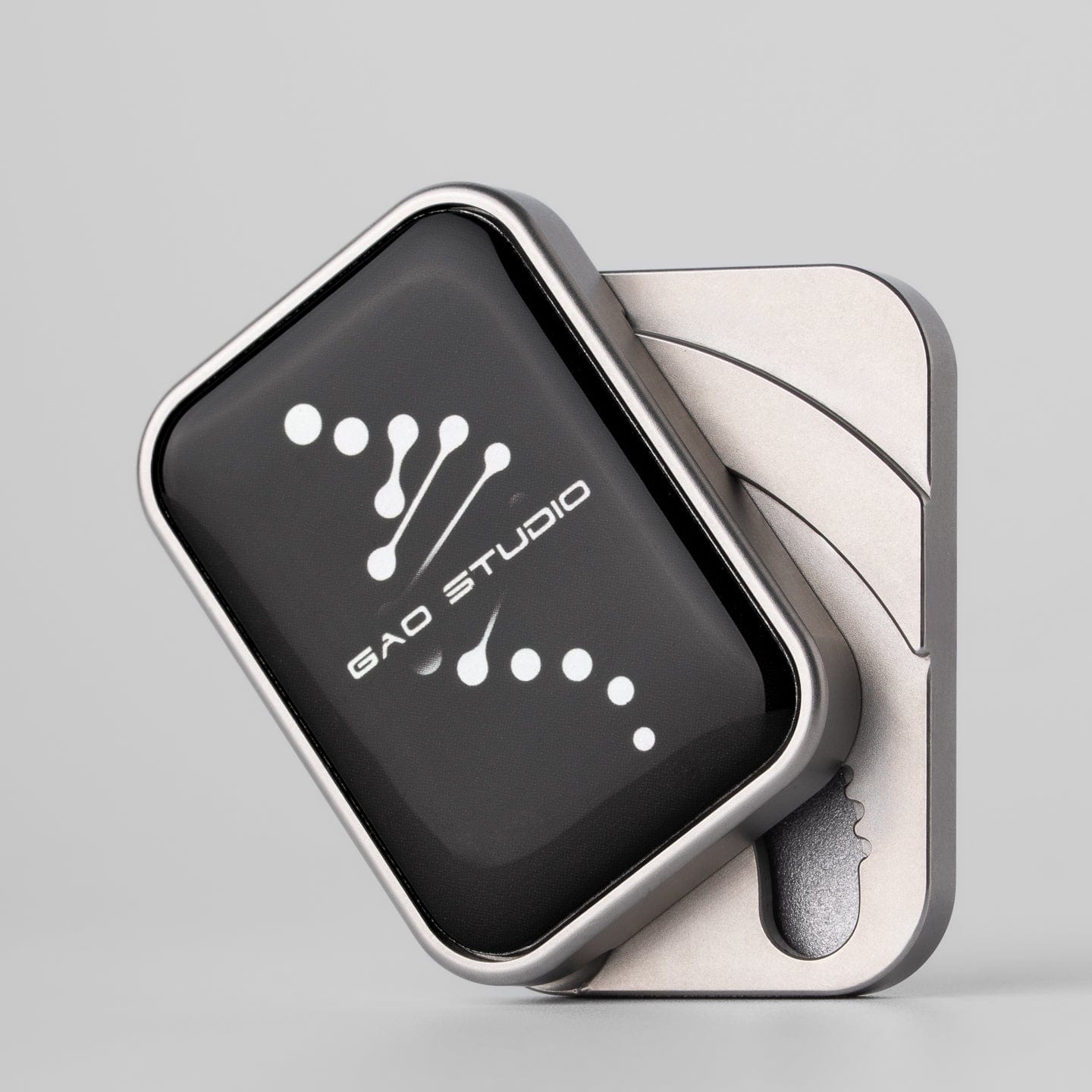 Fidget Coin – Gao Studio Energy Card | Stainless Steel Haptic EDC Worry Coin