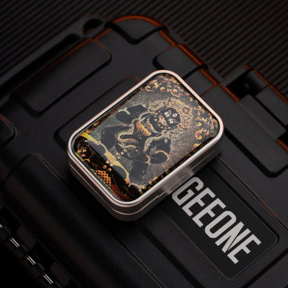 Fidget Coin – Gao Studio Energy Card | Stainless Steel Haptic EDC Worry Coin