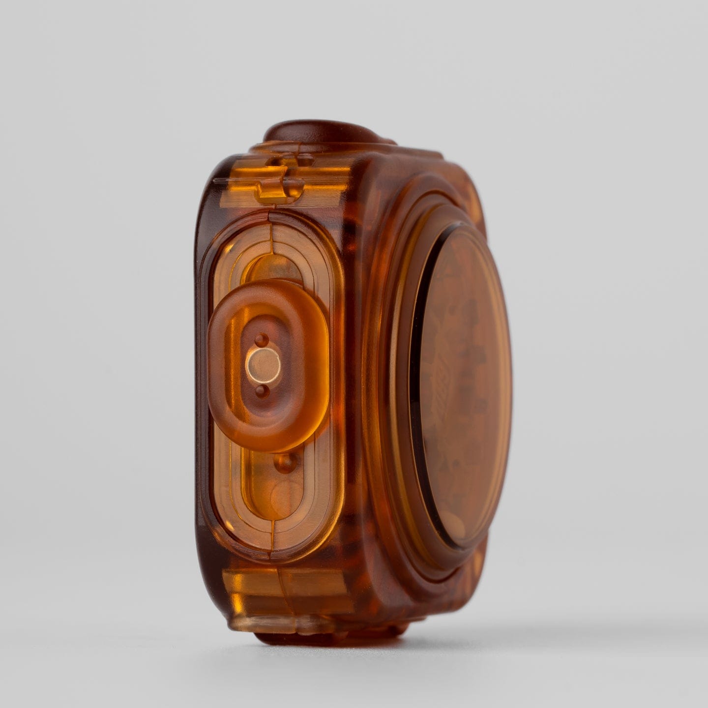 Gyroscope Toy – Gao Studio Fidget Master | PC Amber Titanium PEI EDC Spinner