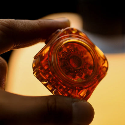 Gyroscope Toy – Gao Studio Fidget Master | PC Amber Titanium PEI EDC Spinner