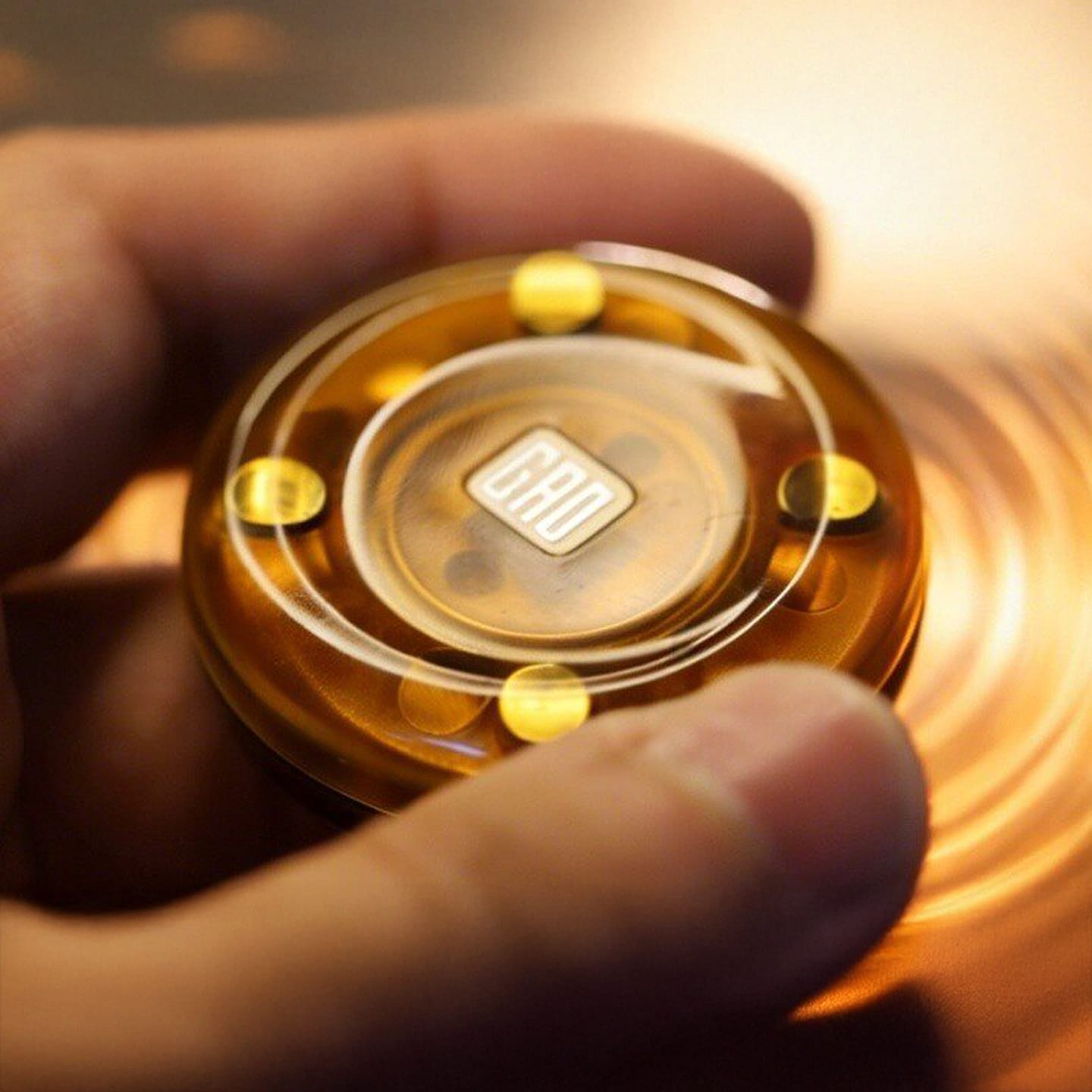 Hand Spinner – Gao Studio Motor Jelly | PC Transparent Fidget Spinner EDC
