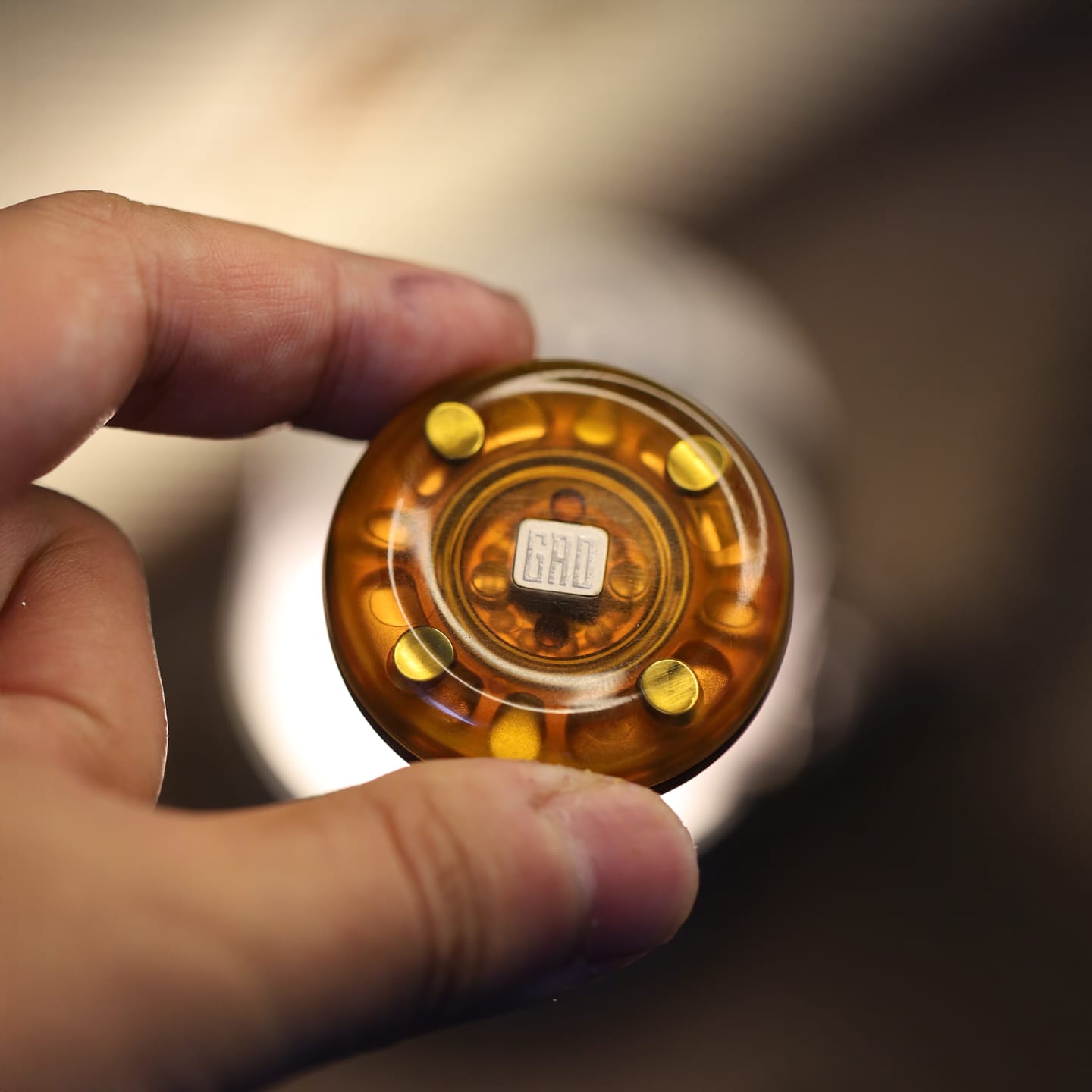 Hand Spinner – Gao Studio Motor Jelly | PC Transparent Fidget Spinner EDC