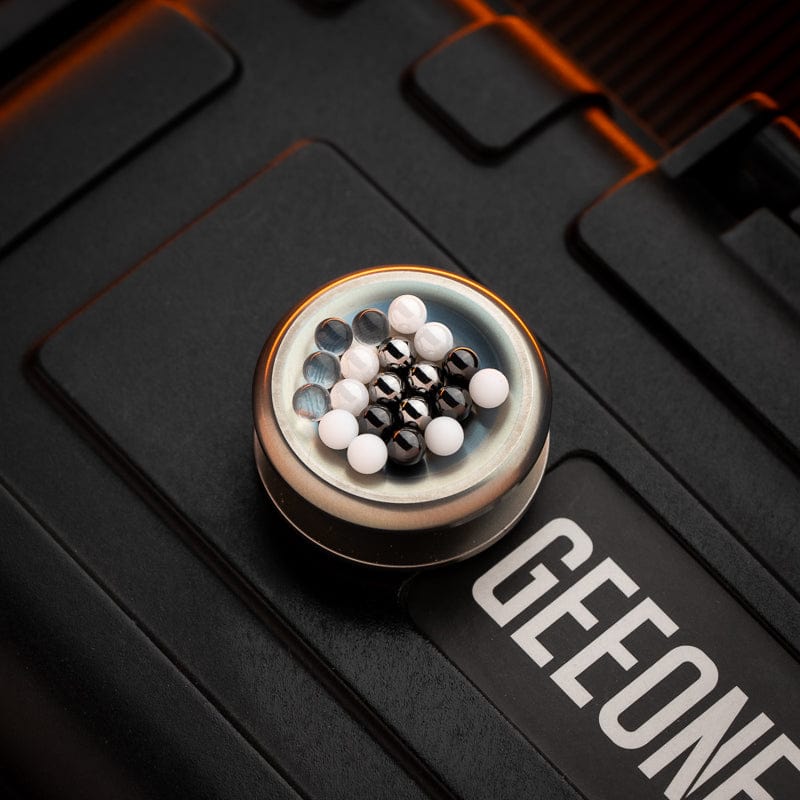 Push Slider – 9Hand Ding Ding | G10 PMMA PEEK Zirconium Multi-Material EDC Slider