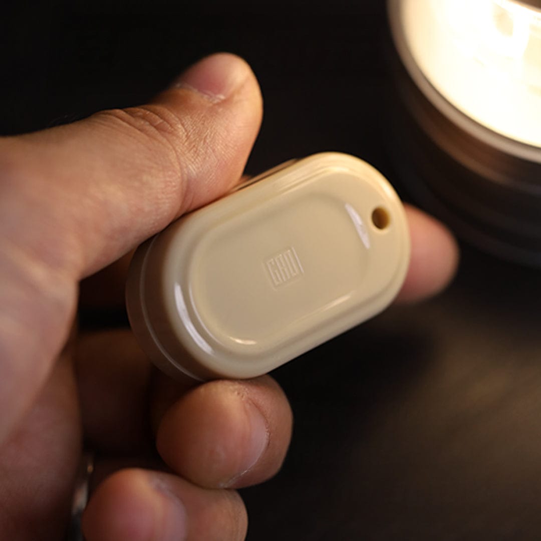 Fidget Slider – GAO Studio Rich Coin MIX | Ceramic PC Titanium EDC Push Slider