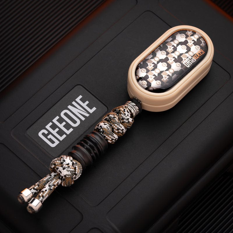 Fidget Slider – GAO Studio Rich Coin MIX | Ceramic PC Titanium EDC Push Slider