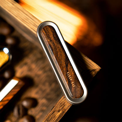 Slider Fidget Toy – GD EDC Seasoning Stick | Stainless Steel Wood PEI Ultem Custom Pattern