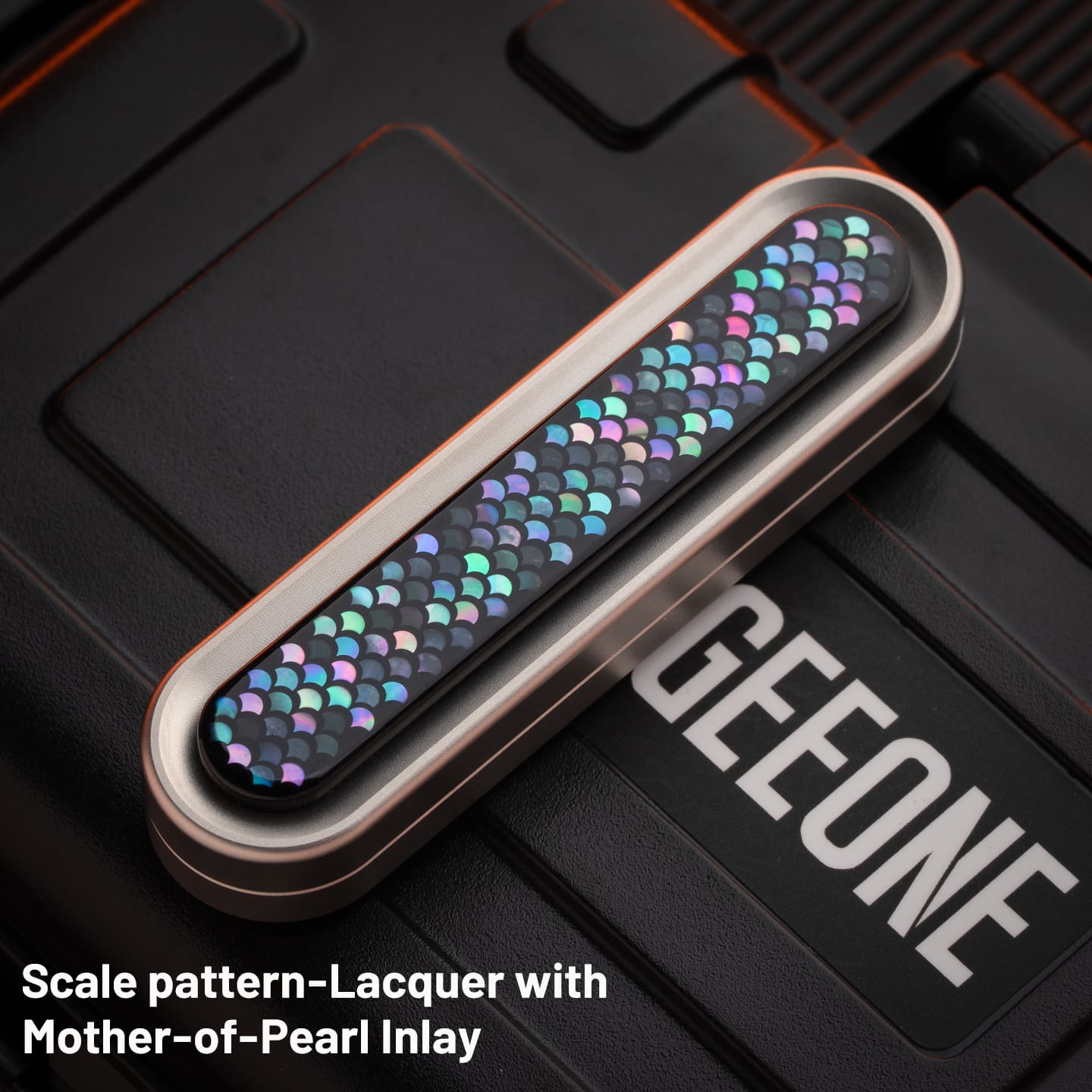 Slider Fidget Toy – GD EDC Seasoning Stick | Stainless Steel Wood PEI Ultem Custom Pattern