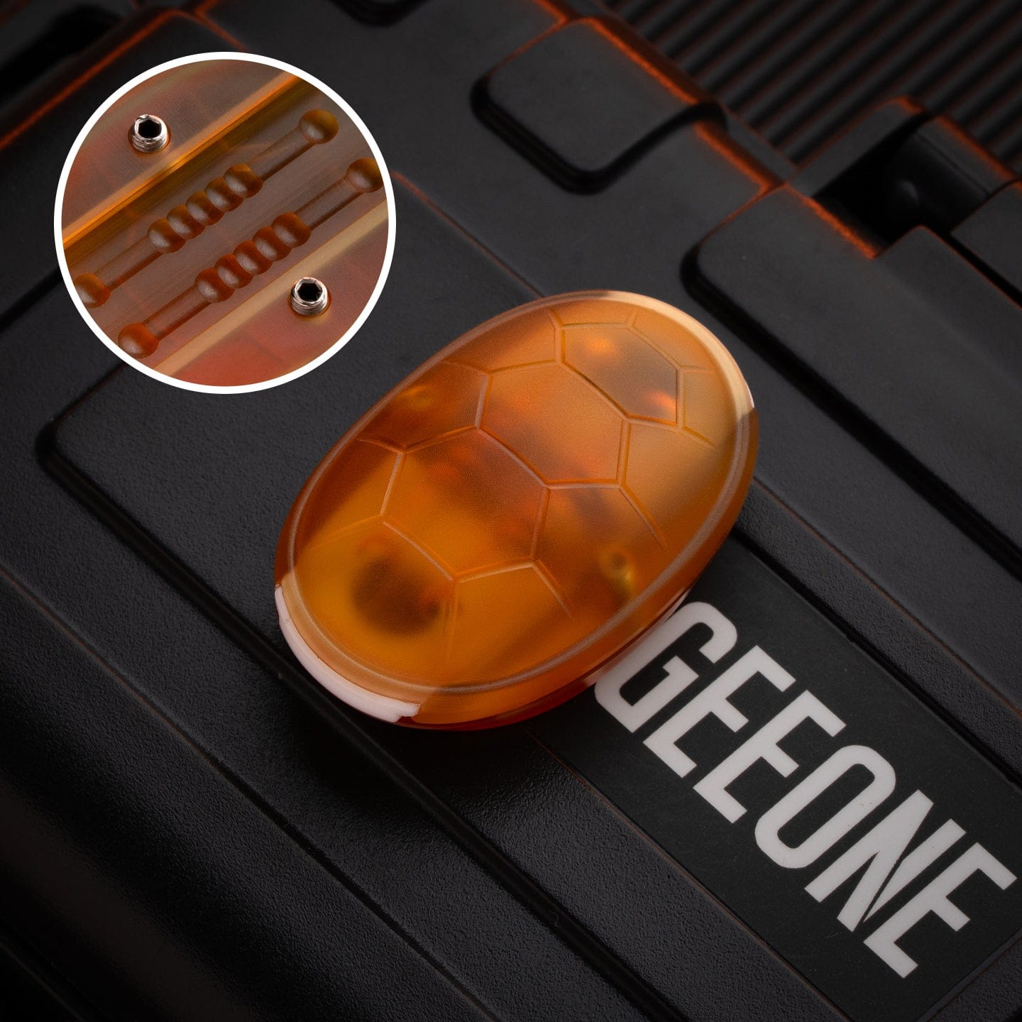 Mechanical Slider – GEEOne Ding Jia | Ultem Zirconium EDC Push Slider