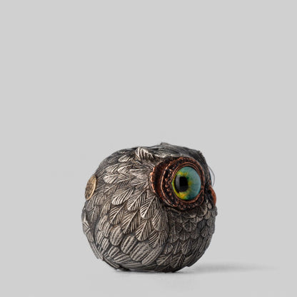 Paracord Bead – GEEOne Owl Lanyard Bead | Cupronickel Copper EDC Knife Bead Pendant