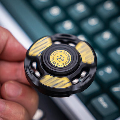 EDC Spinner – JuzhEDC Radiation | Aluminum Titanium Zirconium Stainless Steel