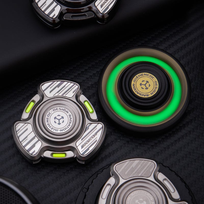 EDC Spinner – JuzhEDC Radiation | Aluminum Titanium Zirconium Stainless Steel