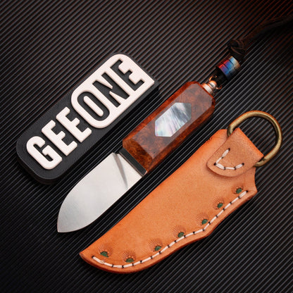 Pocket Knife – GEEOne Sweetie Knife | SKD Steel Nitrogen Steel Dalbergia Rosewood EDC