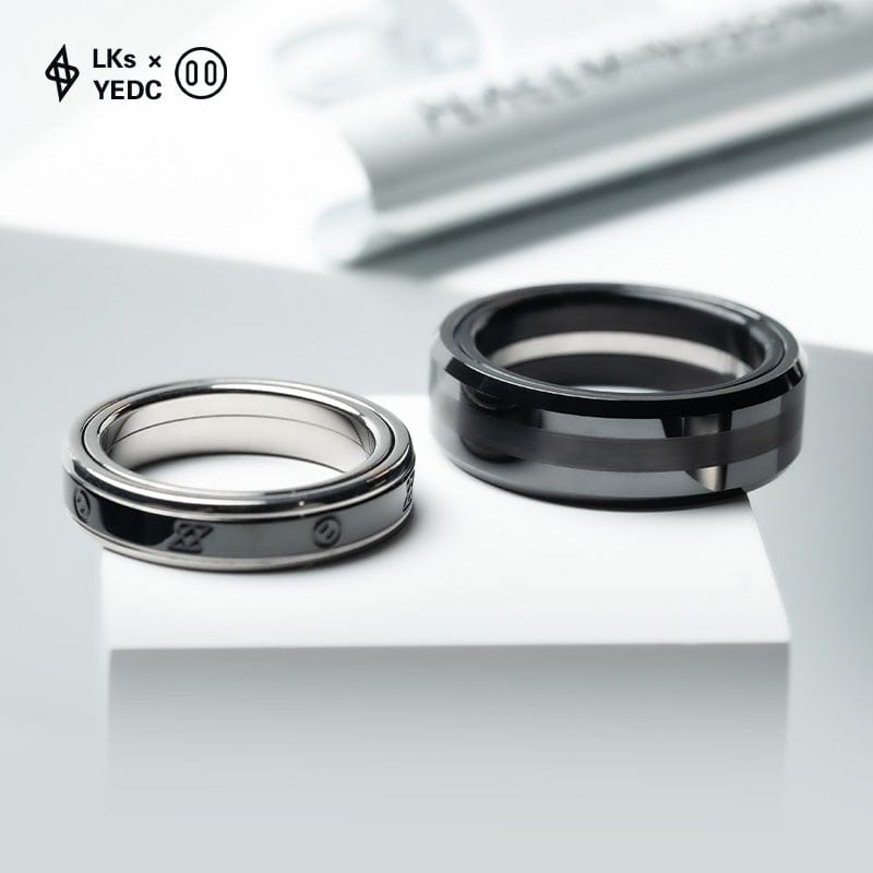 EDC Lanyard Bead – YEDC × LKS Zhuan Yun Pig Ring | Zircuti Titanium EDC Ring Pendant