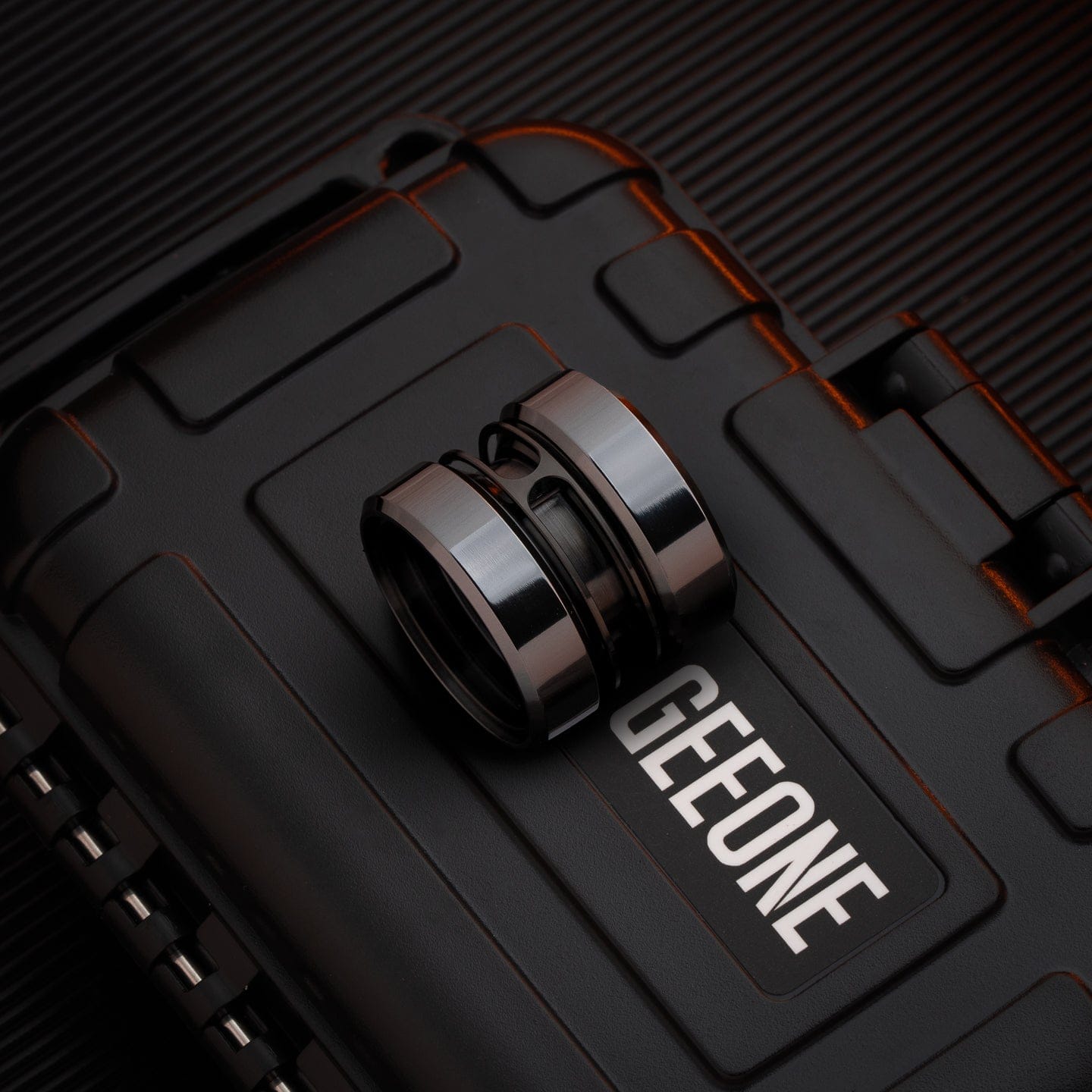 Fidget Slider EDC – GoBiggeR Sinian Lite | Aluminum Titanium Zirconium Mokuti Push Slider