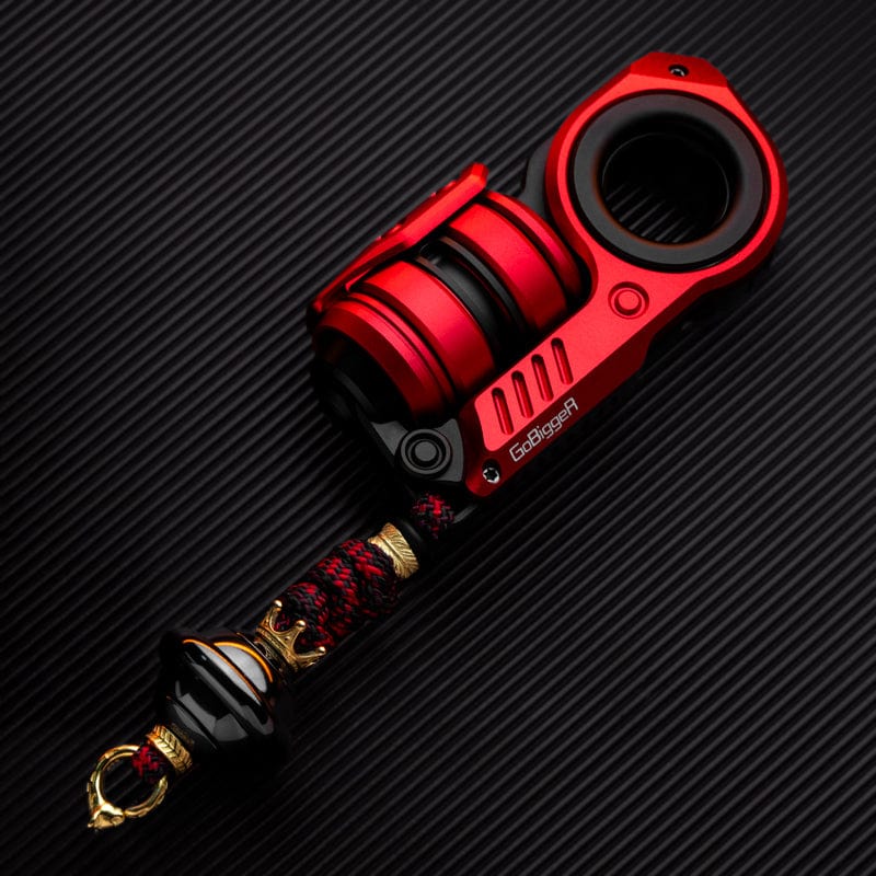 Fidget Slider EDC – GoBiggeR Sinian Lite | Aluminum Titanium Zirconium Mokuti Push Slider