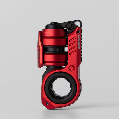 Fidget Slider EDC – GoBiggeR Sinian Lite | Aluminum Titanium Zirconium Mokuti Push Slider