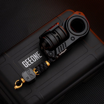 Fidget Slider EDC – GoBiggeR Sinian Lite | Aluminum Titanium Zirconium Mokuti Push Slider