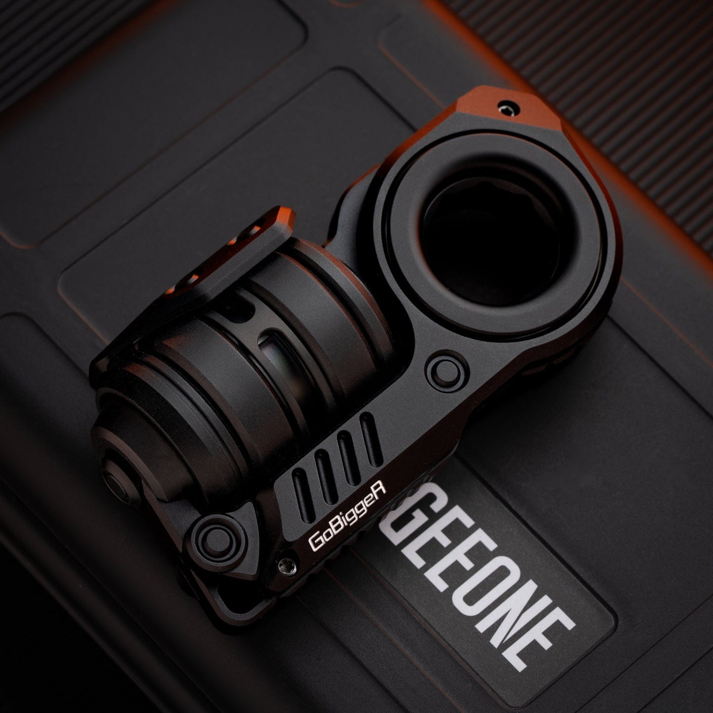 Fidget Slider EDC – GoBiggeR Sinian Lite | Aluminum Titanium Zirconium Mokuti Push Slider
