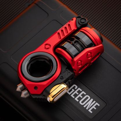 Fidget Slider EDC – GoBiggeR Sinian Lite | Aluminum Titanium Zirconium Mokuti Push Slider