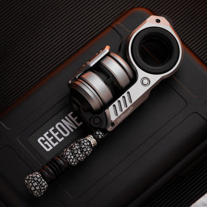 Fidget Slider EDC – GoBiggeR Sinian Lite | Aluminum Titanium Zirconium Mokuti Push Slider