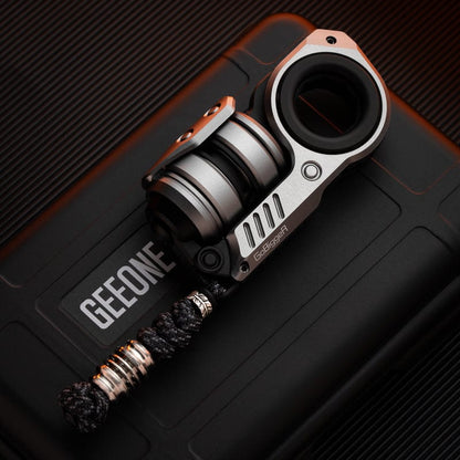 Fidget Slider EDC – GoBiggeR Sinian Lite | Aluminum Titanium Zirconium Mokuti Push Slider