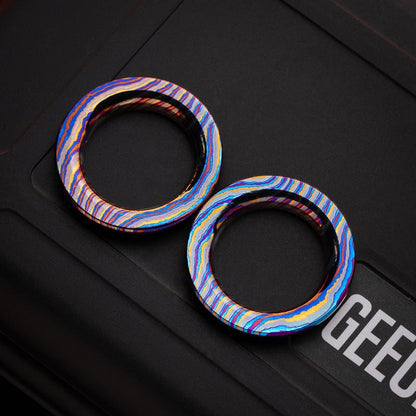 Fidget Slider EDC – GoBiggeR Sinian Lite | Aluminum Titanium Zirconium Mokuti Push Slider