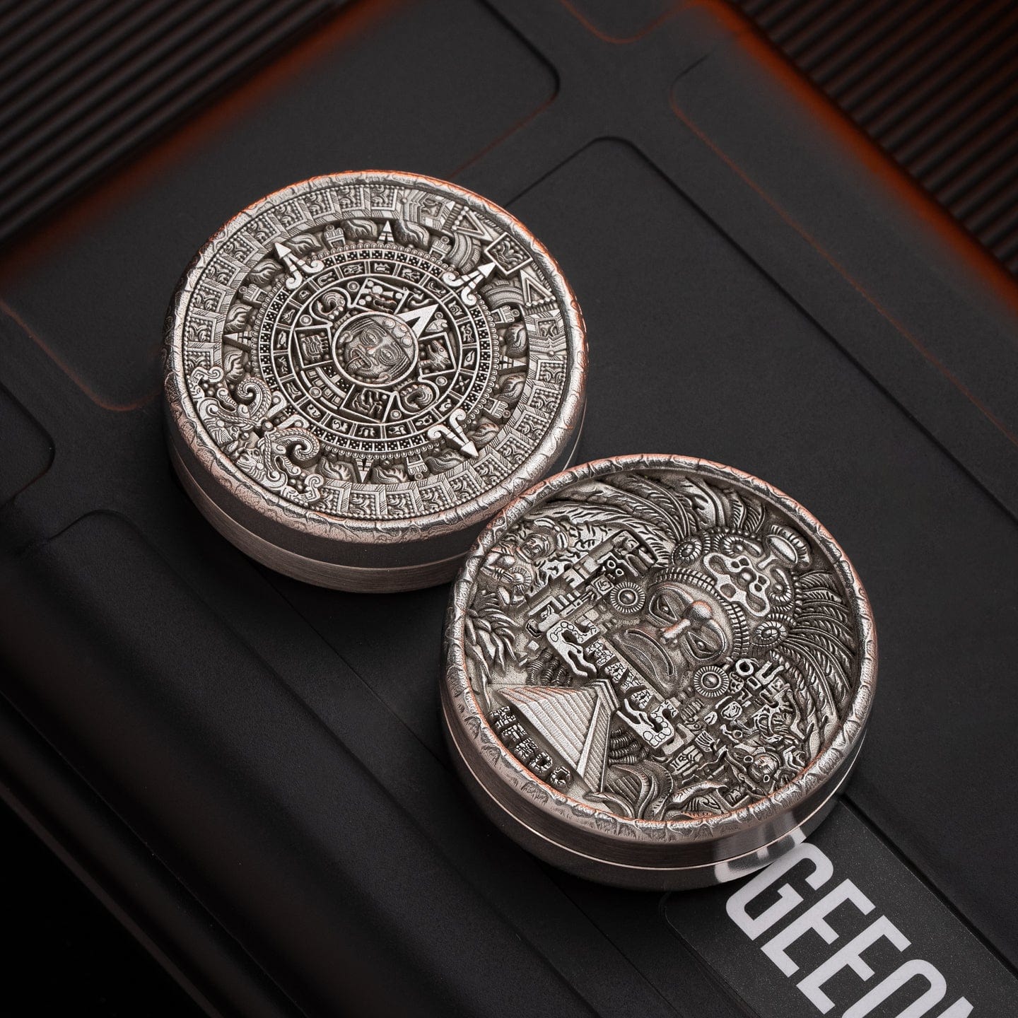 Tactile Coin – HF EDC Ding Ding Coin | Stainless Steel Zirconium Copper Haptic Fidget
