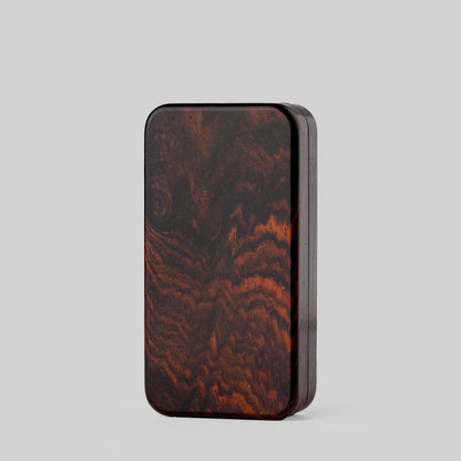 EDC Desk Accessory – JIN MU EDC Paperweight | Cocobolo Wood Golden-threaded Nanmu