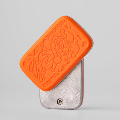Fidget Slider – JJ EDC Joker Floating Slider | Stainless Steel ABS Multi-Color EDC