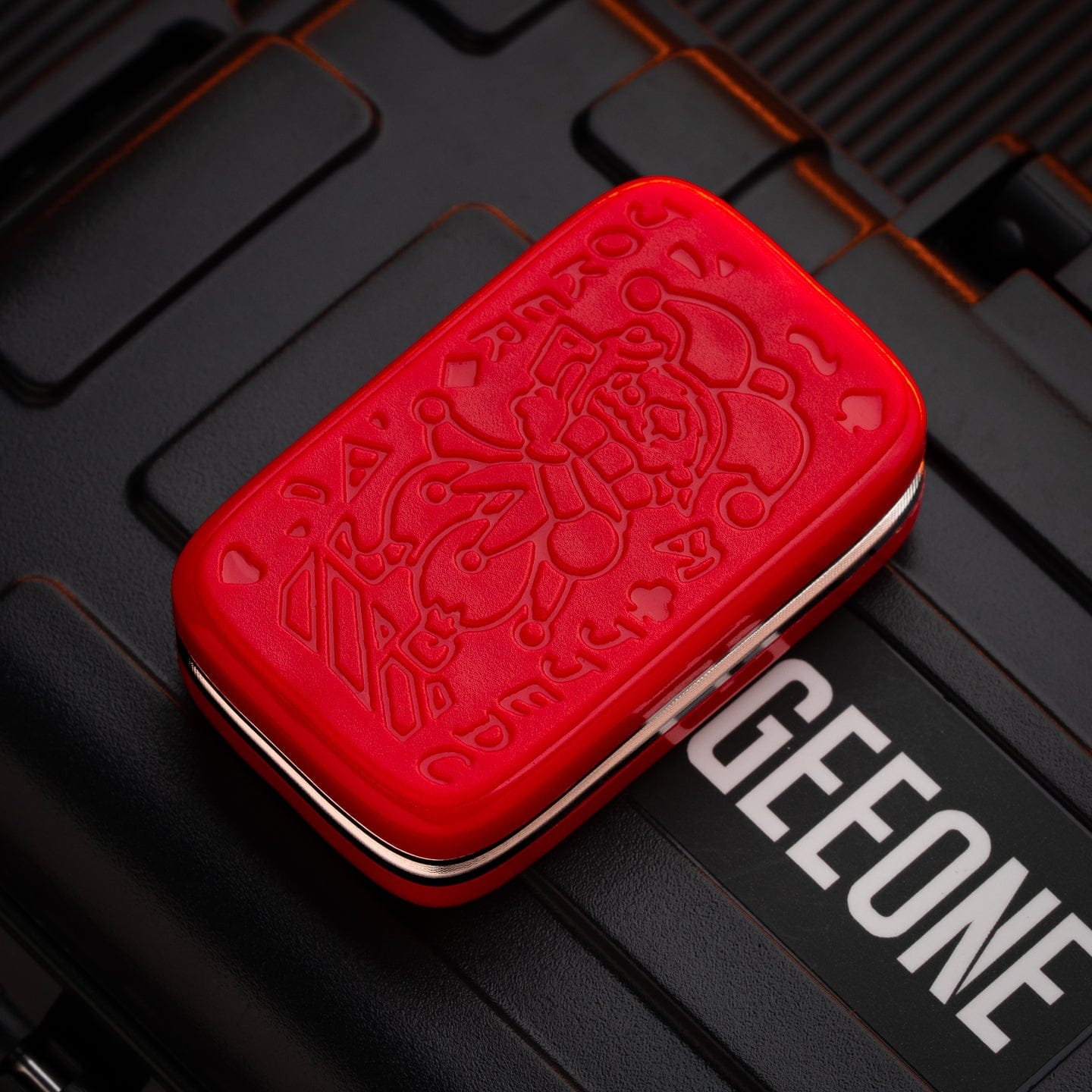 Fidget Slider – JJ EDC Joker Floating Slider | Stainless Steel ABS Multi-Color EDC