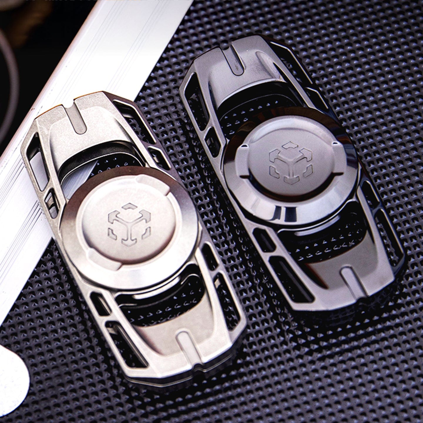 Tactile Slider – JUZH EDC Ling Yin | Zirconium Titanium Stainless Steel EDC Push Slider