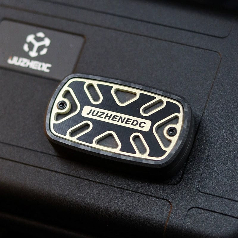 EDC Slider – JUZHEDC Hollow Slider | Carbon Fiber Aluminium Lightweight Push Fidget