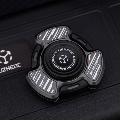 EDC Spinner – JuzhEDC Radiation | Aluminum Titanium Zirconium Stainless Steel