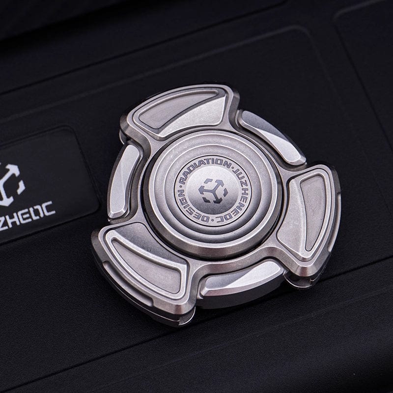 EDC Spinner – JuzhEDC Radiation | Aluminum Titanium Zirconium Stainless Steel