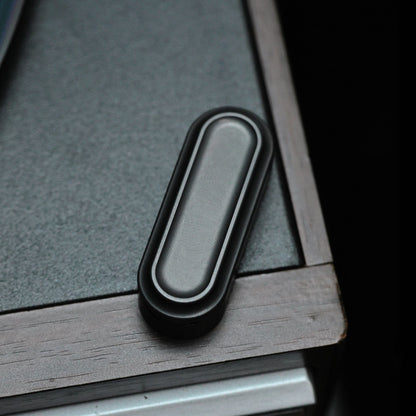 Fidget Slider – KAIS RUYI S | Stainless Steel Zirconium DLC Mokume Push Slider EDC