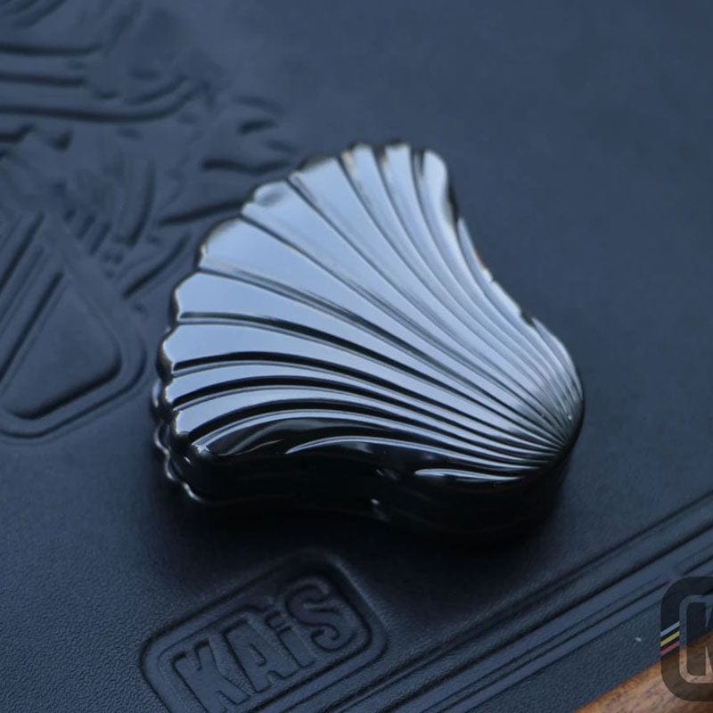 Tactile Slider – KAIS Balled Shell | Carbon Quartz Zirconium Oil Slick EDC Mechanical Slider
