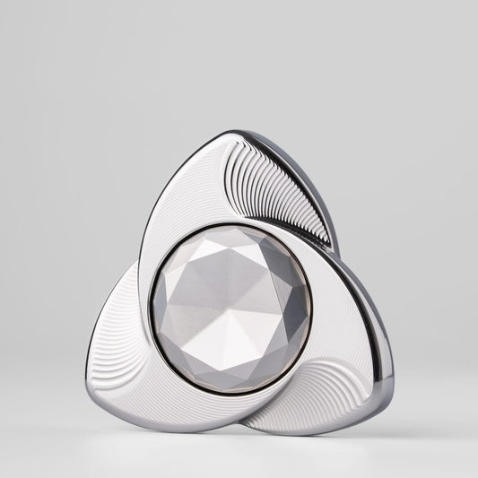 Fidget Spinner EDC – Kinetics Rose | Titanium Zirconium Copper Stainless Steel Precision Spinner
