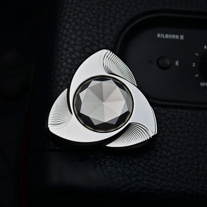 Fidget Spinner EDC – Kinetics Rose | Titanium Zirconium Copper Stainless Steel Precision Spinner