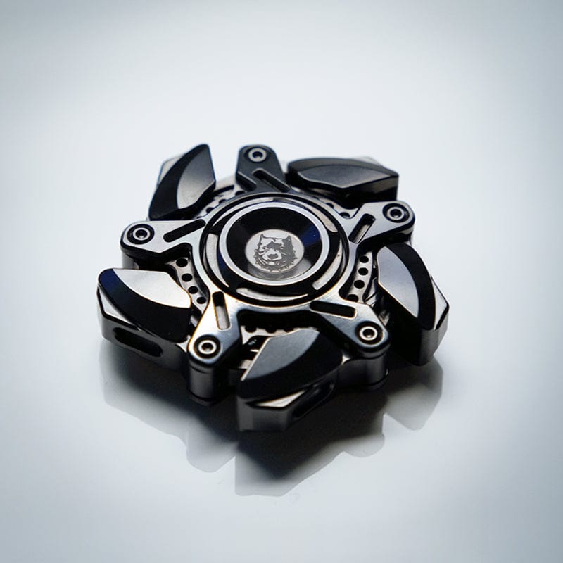 Hand Spinner – KTS Origin-5 | Titanium Zirconium 5-Blade EDC Fidget Spinner