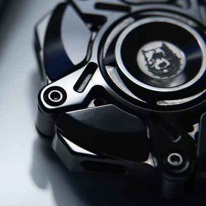 Hand Spinner – KTS Origin-5 | Titanium Zirconium 5-Blade EDC Fidget Spinner